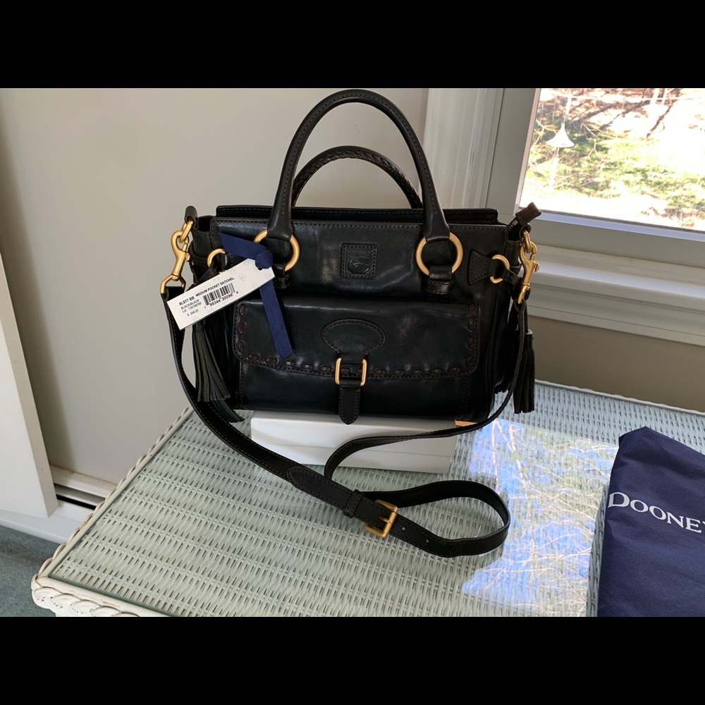 Dooney & Bourke Florentine Med Pocket Satchel